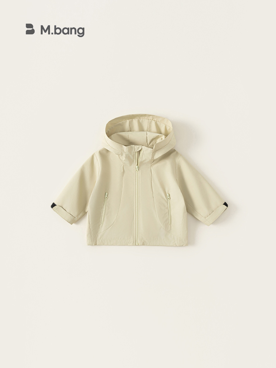 Yoobao ropa infantil para niños chaqueta suelta de otoño chaqueta con capuz para niños a prueba de viento impermeable al aire libre