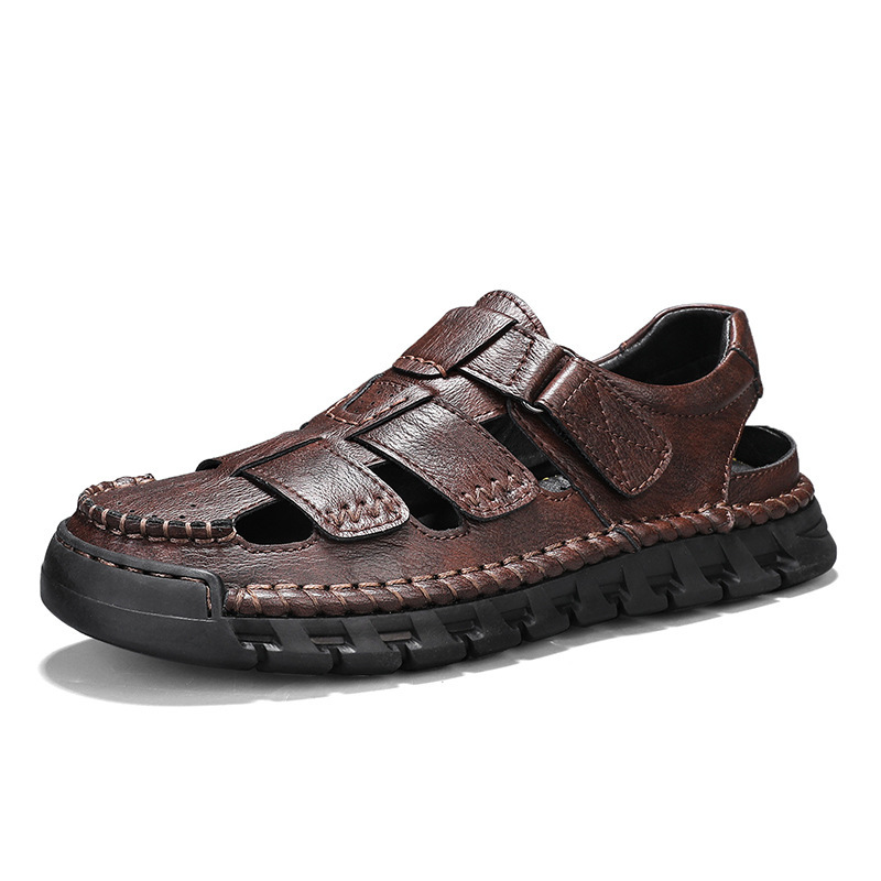 Cross-border Large Size 25866 Casual Sandals, Versatile Shoes, Men's Outdoor Slip-on Shoes_vogvips.com