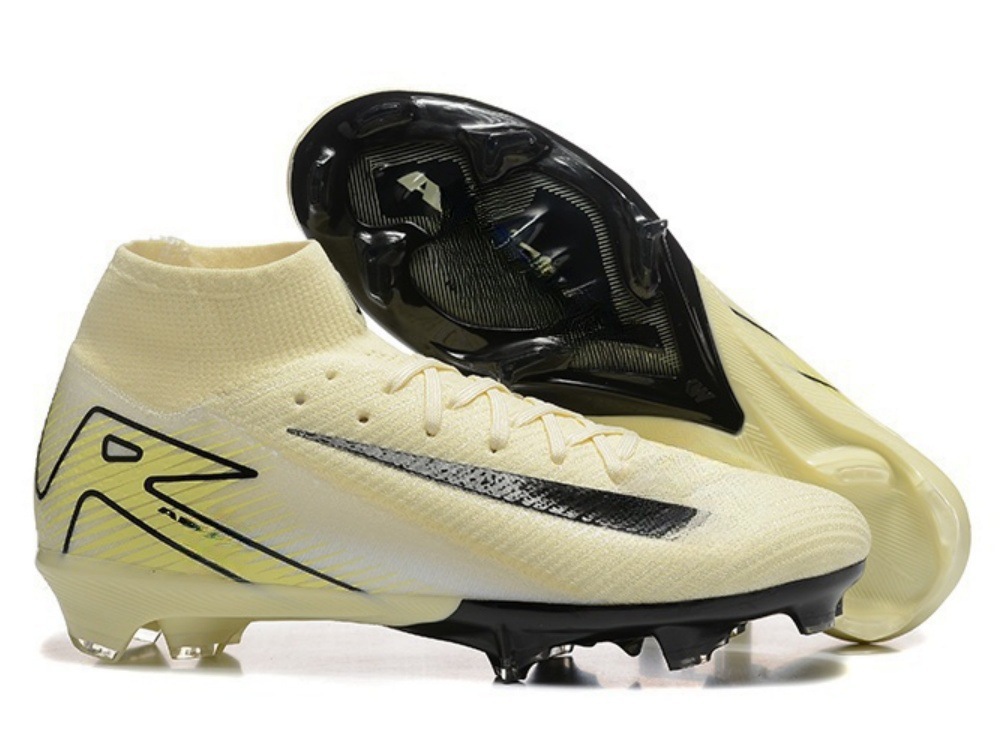 Comercio exterior nuevo Assassin 16 zapatos de fútbol competencia profesional zapatos de alta altura construidos totalmente cojín impermeable de punto zapatos de fútbol FG