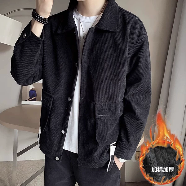 Black and cotton, two sizes too big