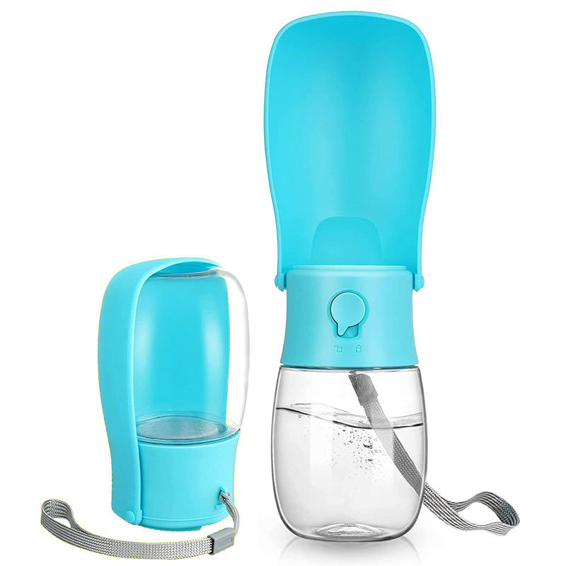 Botella portátil para mascotas gatos y perros taza de agua resistente a altas temperaturas para viajes al aire libre