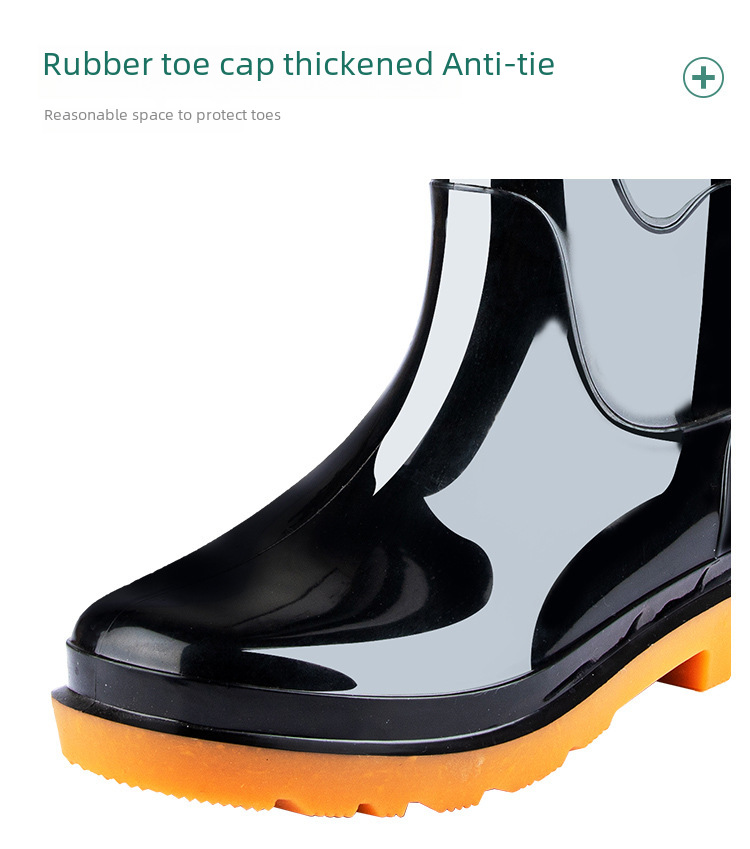 High-Top Rain Boots Image 13