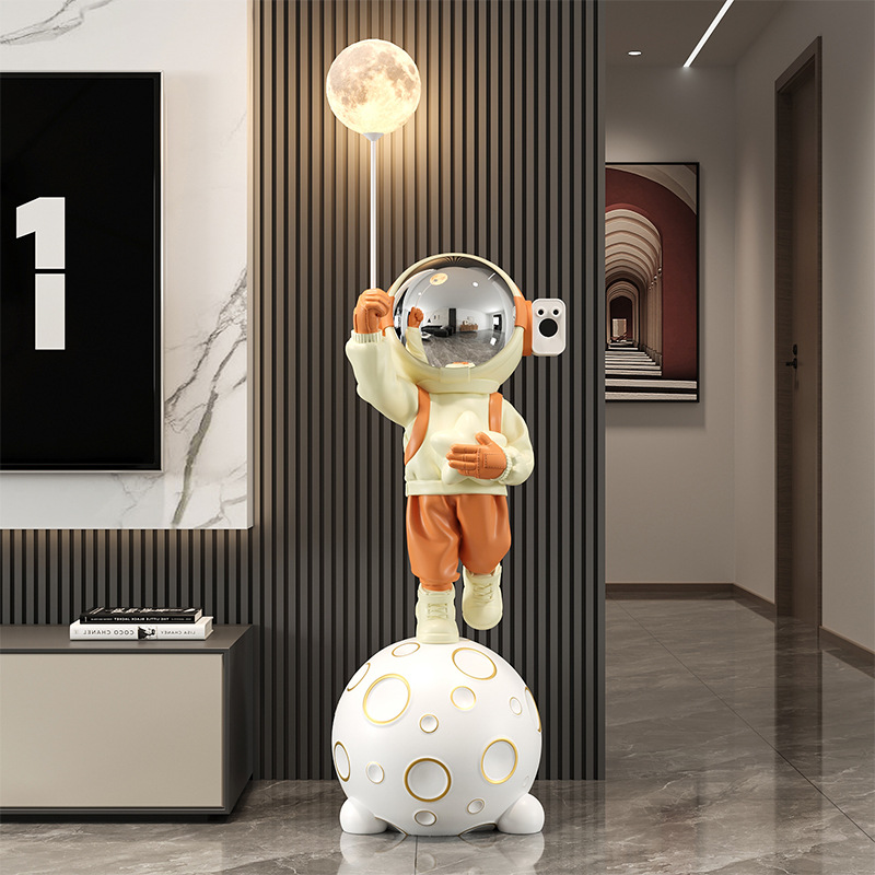 Astronaut Landing Projector Living Room Next to Housewarming Landing Gift TV Cabinet Decoration Sofa New Home Home