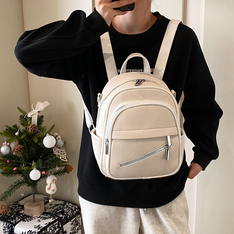 2025 mochila coreana nueva mochila de moda casual para mujeres multifuncional de gran capacidad bolsa de moda al por mayor
