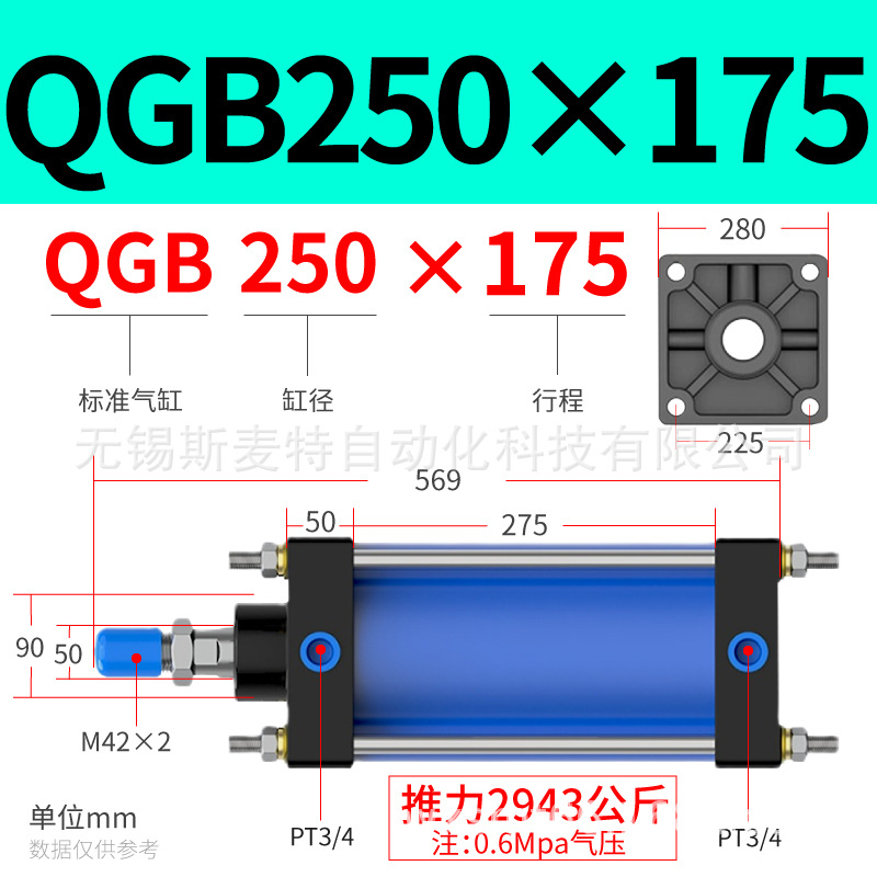 ֱQGB 125X100160X200׾׼ɵ