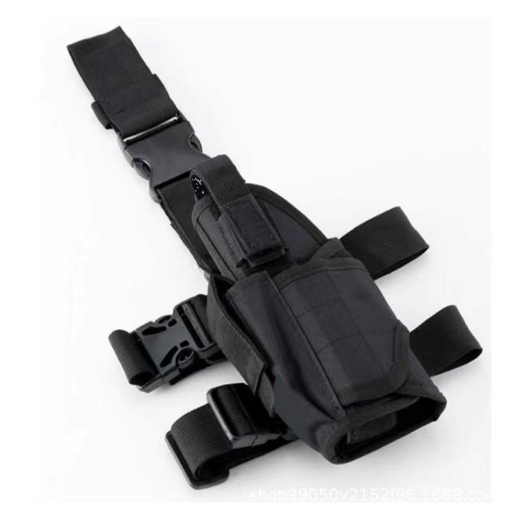 Multifuncional combinación pierna funda militar fan tactico bolso de pierna hombre especial pierna colgar funda de arma táctica al aire libre funda de arma