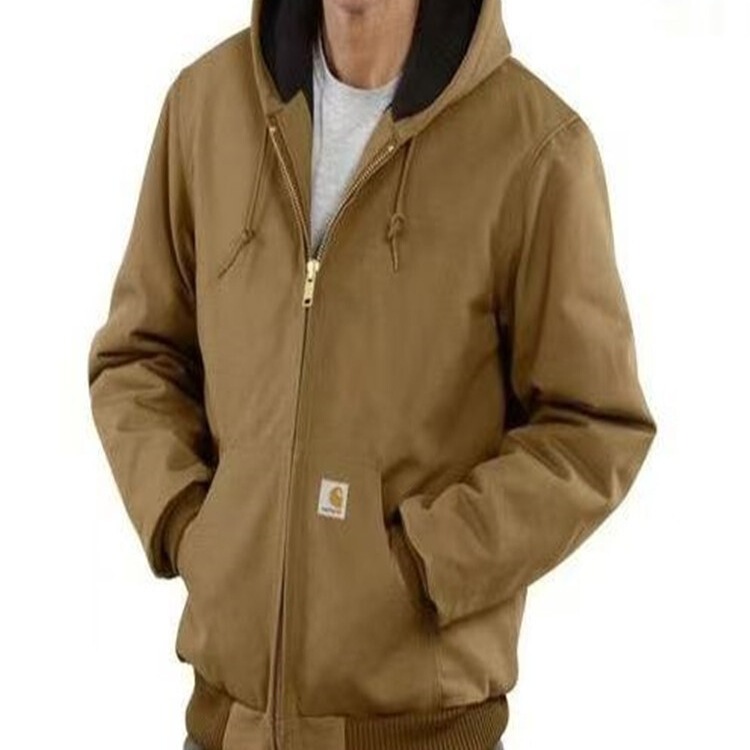 Cross-Border Carhartt American-Style Washed Canvas Workwear Thick Padded Jacket 130 Hooded Coat 104050 Loose Fit Cross-Border Carhartt American-Style Washed Canvas Workwear Thick Padded Jacket 130 Hooded Coat 104050 Loose Fit