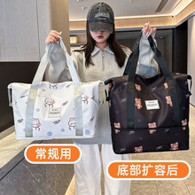 旅行包短途大容量出差轻便携手提行李包学生住校登机包待产收纳袋