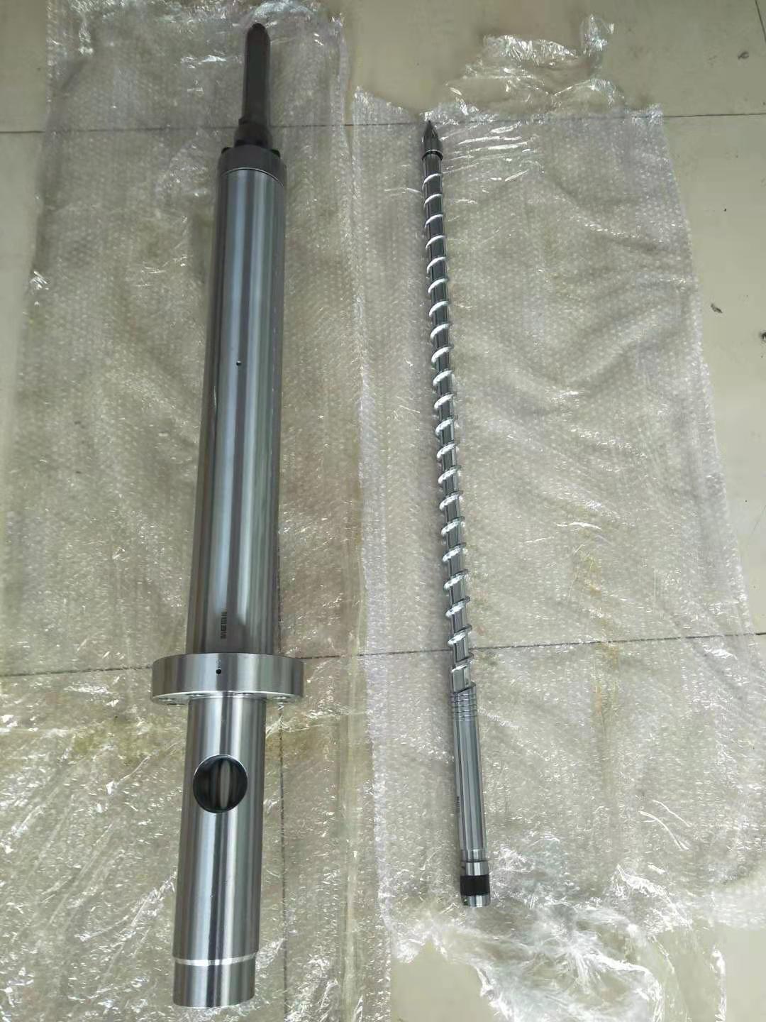 海天机120T-Φ40双合金螺杆料管组