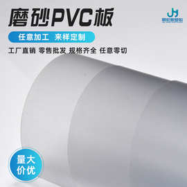 源头工厂pvc透明磨砂塑料片材pet磨砂阻燃印刷服装加工