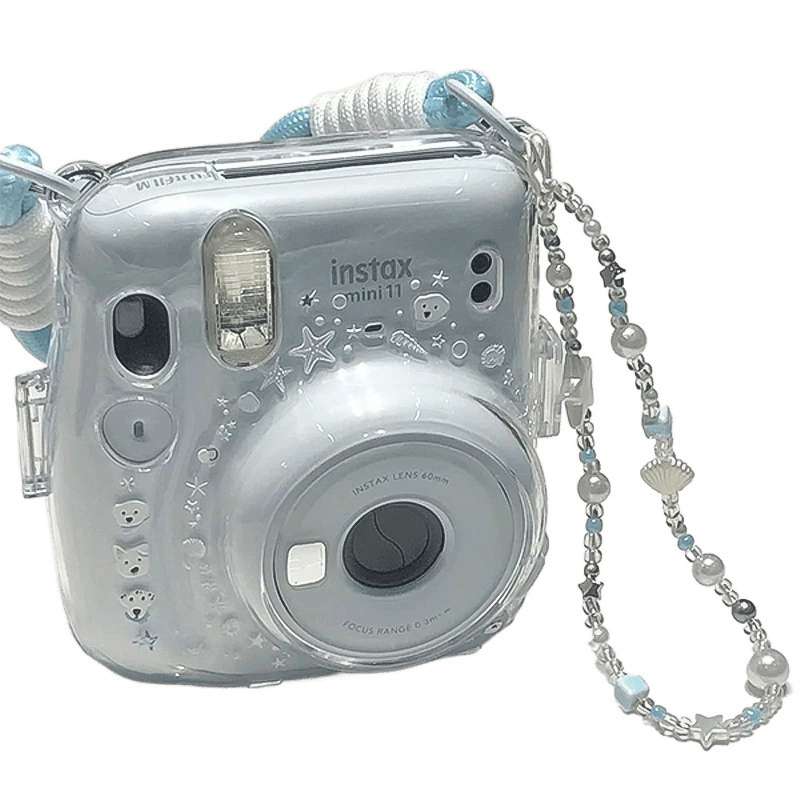 Polaroid, защитный чехол, прозрачный ремешок, силиконовая камера