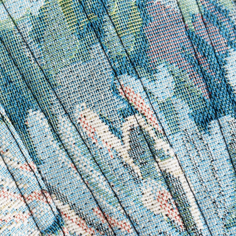 Nuevo paquete de Jacquard transfronterizo de alta calidad imprimido exterior chaqueta de cintura de plástico se puede usar elástico exterior image 4