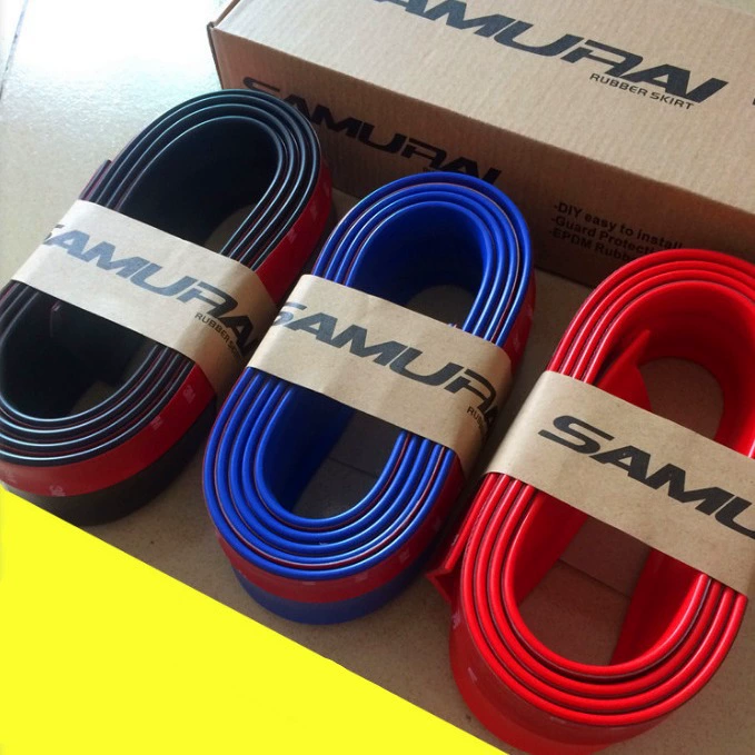 Автомобильная мягкая резиновая полоса для предотвращения столкновений, полоса для защиты от царапин, резина из углеродного волокна, небольшая боковая юбка, передняя губа, хвост, передняя и задняя модификация лопаты