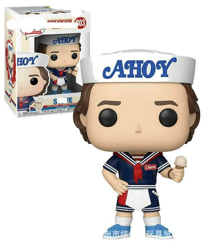 Коллекция фигурок в стиле Pop — Stranger Things, разные персонажи (Дастин, Стив, Одиннадцать, Робин, Демогоргон)