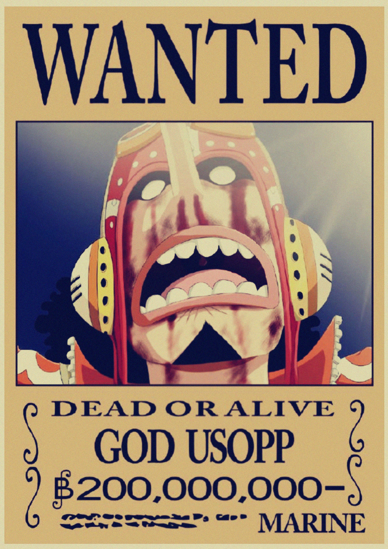Usop_new เวอร์ชัน2 / 16นิ้ว (30x42ซม.)