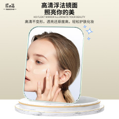 工廠批發 高清鏡子家用男女學生化妝鏡大號宿舍桌面便攜玻璃鏡子