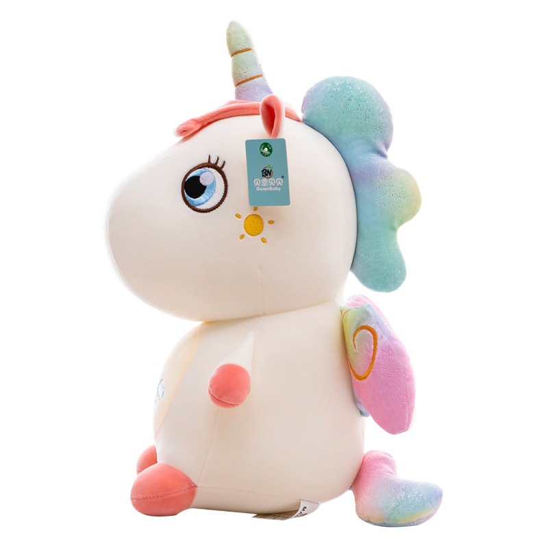 Unicornio muñeca Regalo de Cumpleaños niñas enviar novias juguetes de peluche niñas Ragdoll marioneta de una pieza de entrega