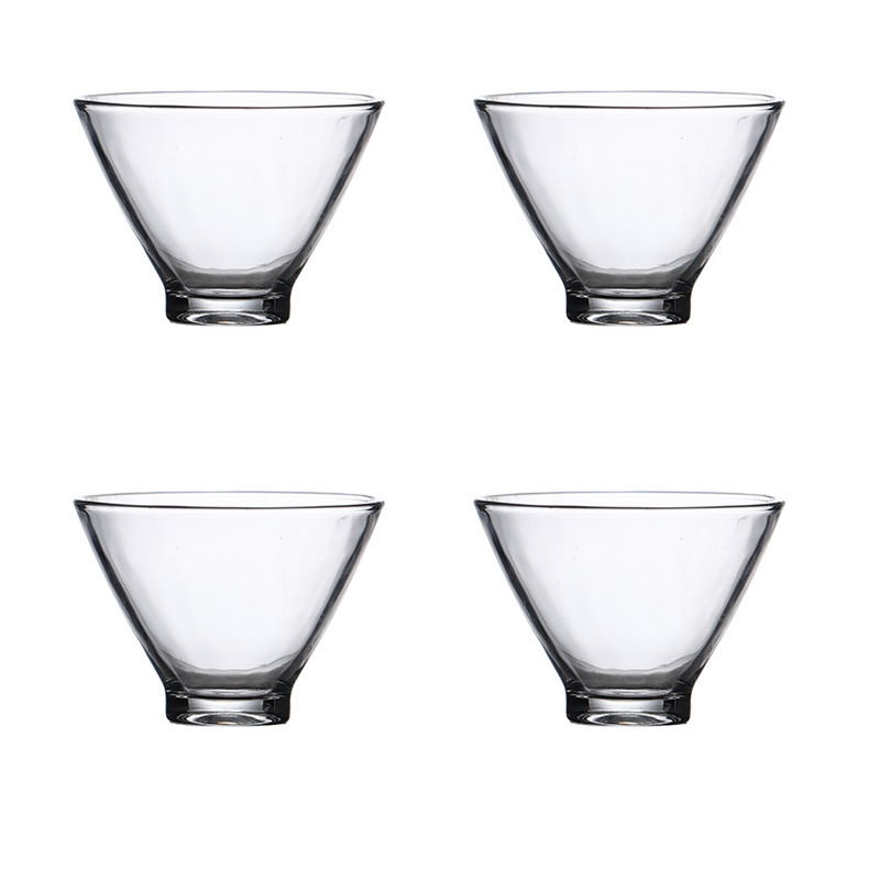 Taza de té de vidrio de estilo japonés taza de té pequeña taza de cristal transparente taza de té de Kung Fu taza de té del hogar taza de té pequeña