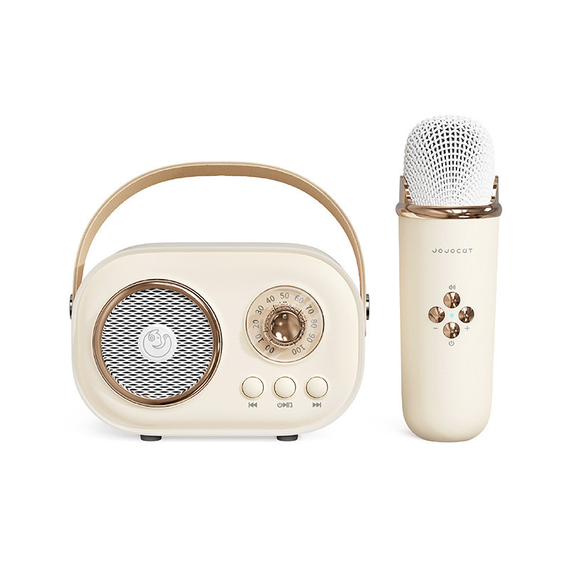 新型マイク付きBluetoothスピーカー 家庭用ポータブルワイヤレスマイクスピーカー ギフト卸売 記念品カラオケ神器|undefined