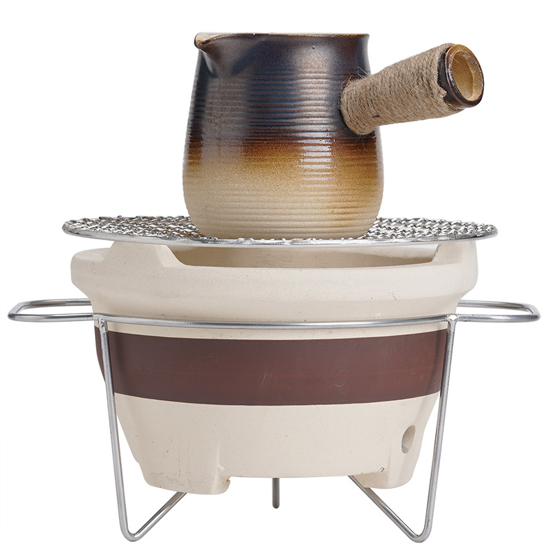 Olla de té juego de té traje hogar Kung Fu pequeña tetera interior de carbón fuego barbacoa estufa tetera estufa