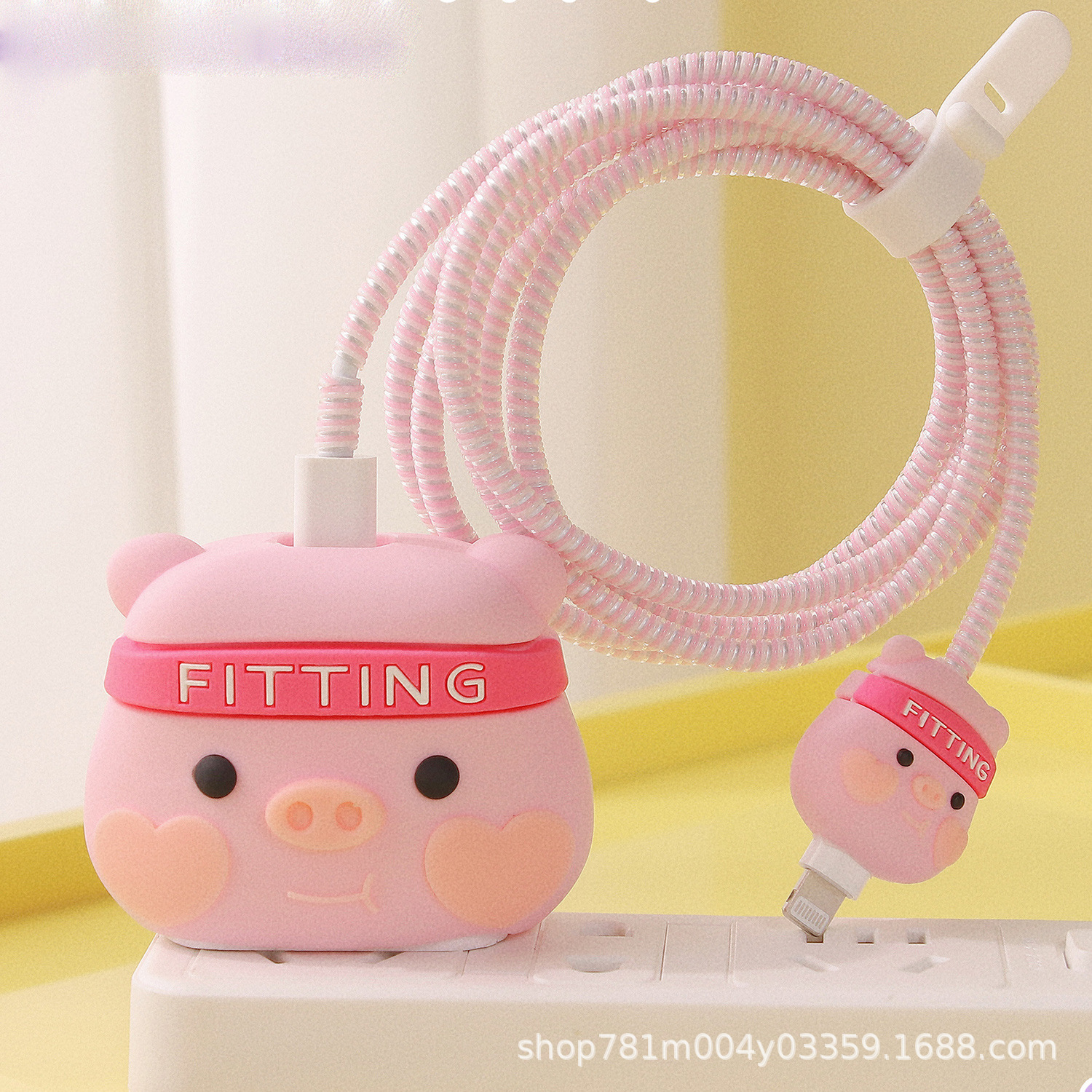 Aplicable Apple 18W / 20W cargador de cabeza de cubierta cargador de cubierta de cable de datos cubierta de 4 piezas al por mayor