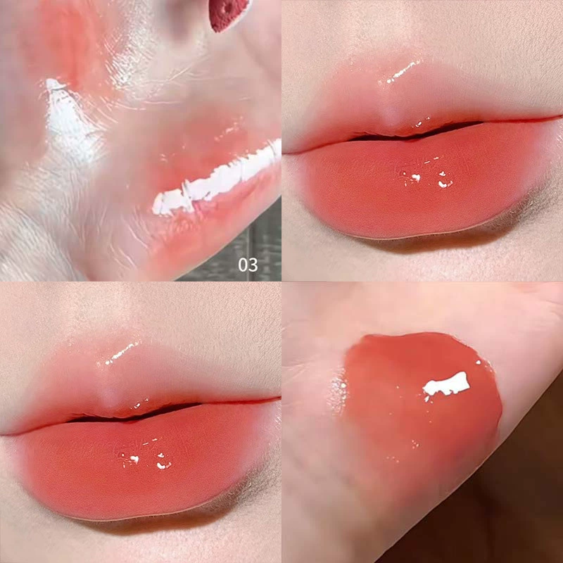 HERORANGE Moisturizing lip gloss, mirror effect, long-term effect, plump lips effect