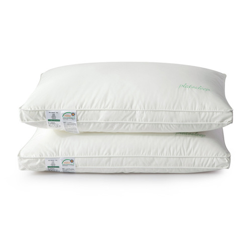 Class A 60-count maternal and infant grade cotton pillow core Plato hotel pillow neck protection antibacterial pillow for sleeping wholesale non-fluorescent