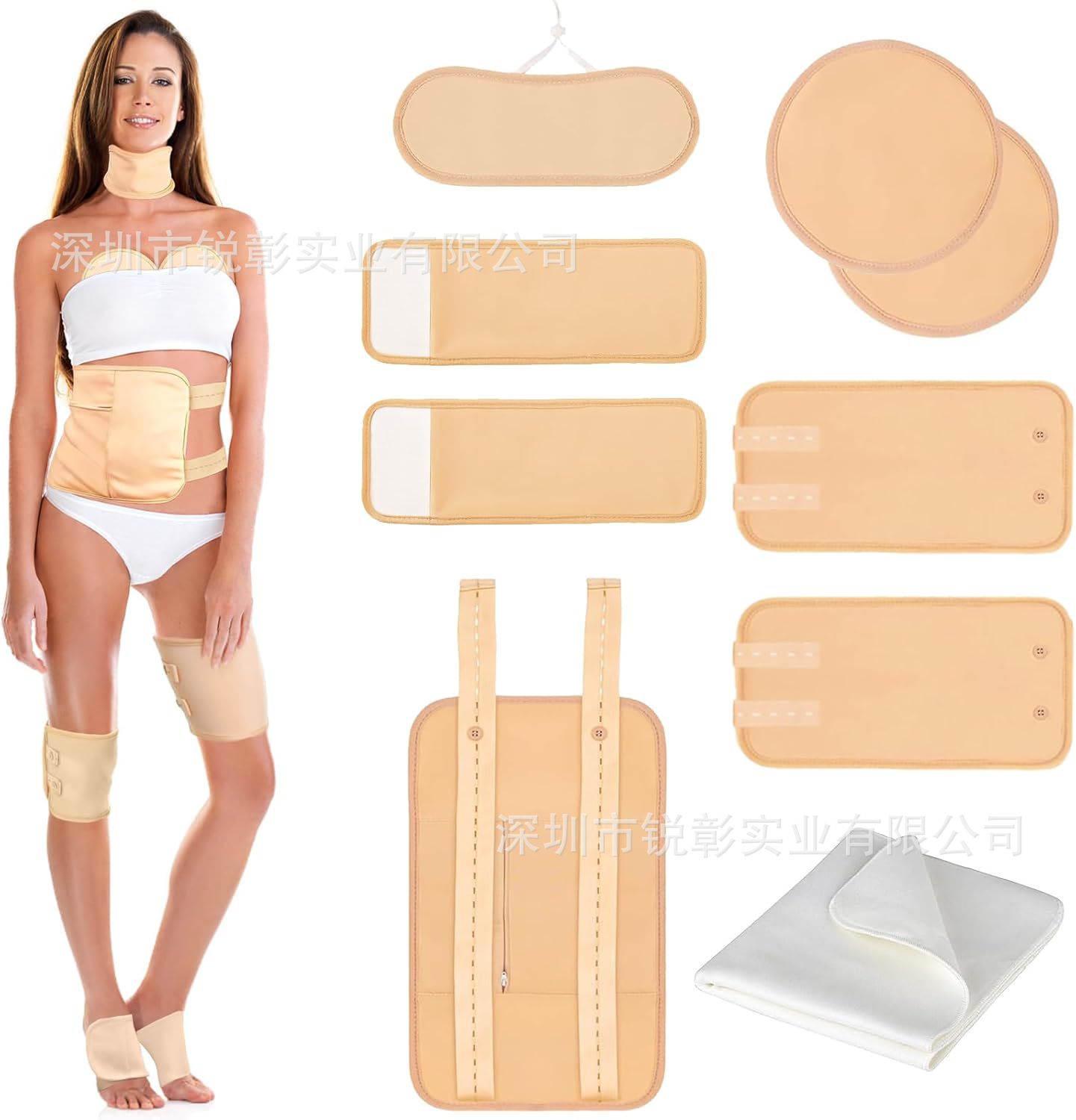 Bolsa de aceite de ricino cinturón de sueño auxiliar reutilizable aceite esencial bolsa de cintura auxiliar bolsa de aceite de ricino traje en stock