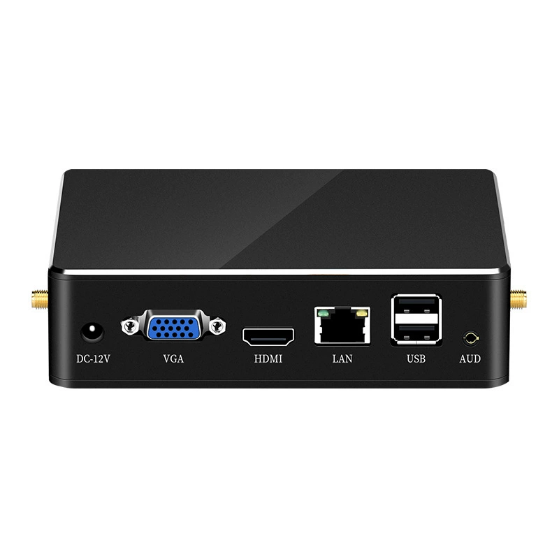 Мини-хост квад-core J4125 микрокомпьютер Core i3-4010U встроенный мини ПК для дома и офиса