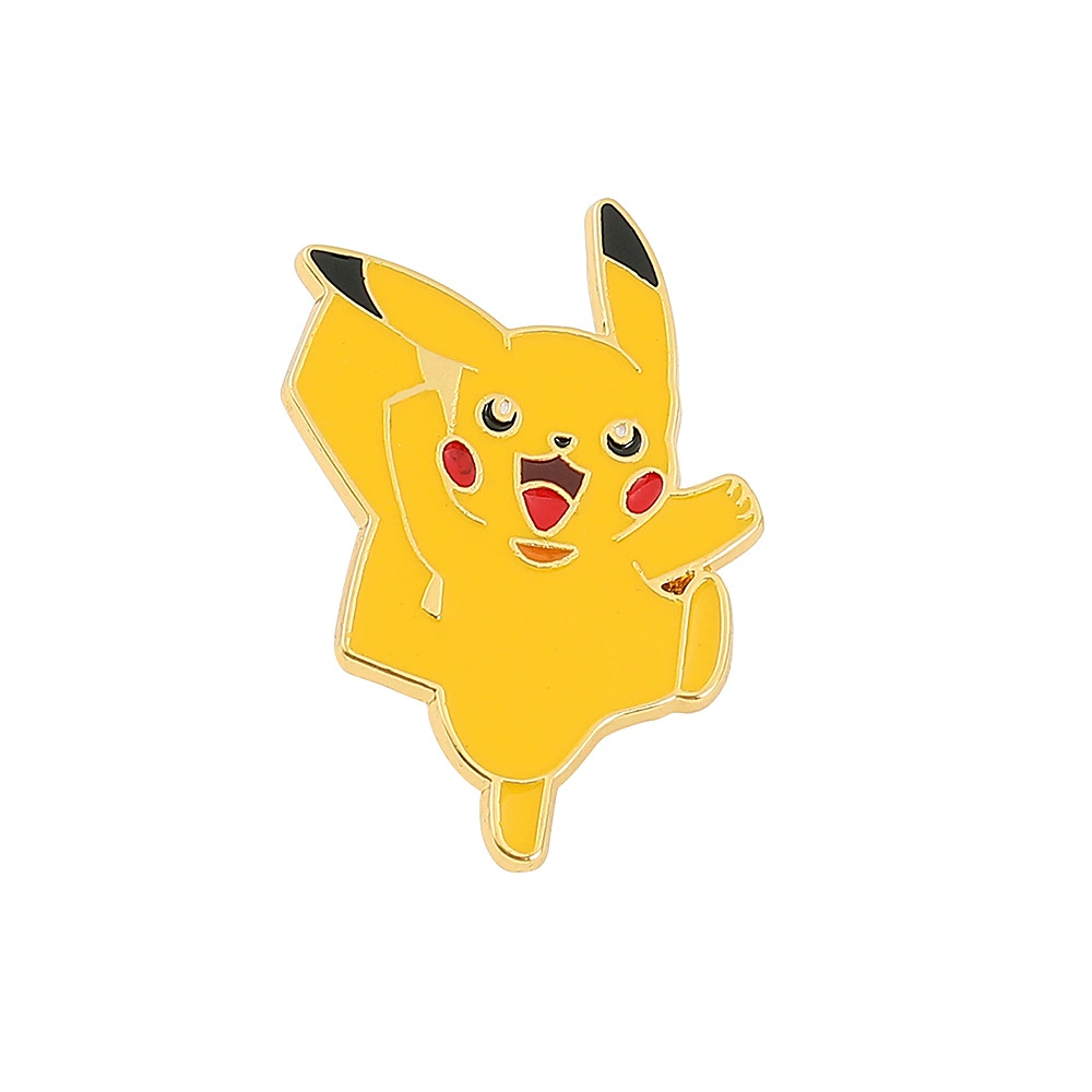 Карикатурная брошь, металл эмаль, значок, булавка, Pokemon, оптовая продажа, европейский стиль