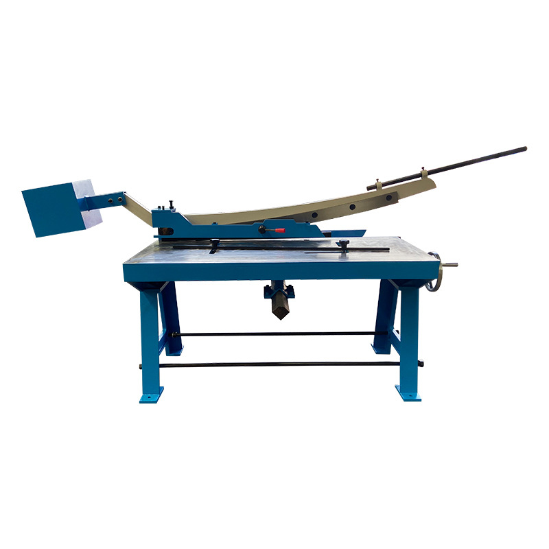 Cizalla Guillotina de Mesa Pesada KHS-1000 1.0 mm Ajuste por Rueda de Mano Uso General