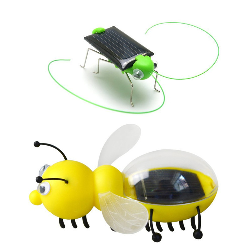 Saltamontes solar grillo solar insecto solar energía solar Ciencia y educación educativa para niños juguete experimental