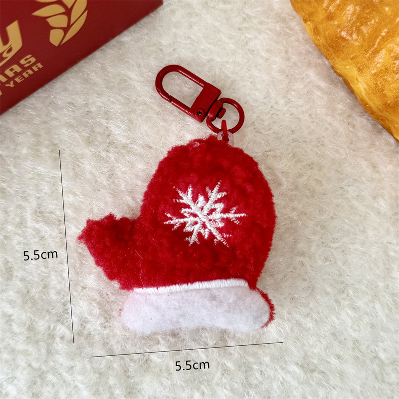 クリスマスのかわいい雪だるまのぬいぐるみのキーホルダーのペンダントの少女の心のバッグの装飾のクリスマスの贈り物の卸売り|undefined
