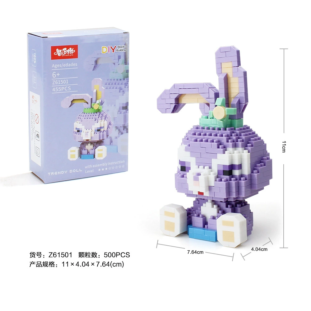 Mini Building Block Set — Sanrio-style Small-Particle Constructor Figures, Gift for Kids