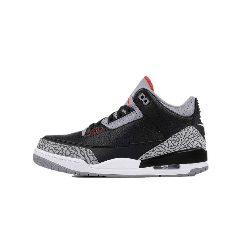 Putian Shoes Jordan Aj3 White Cement Air Cushion Anti-Slip Men's Basketball Sports Shoes Casual Versatile Putian Shoes Jordan Aj3 White Cement Air Cushion Anti-Slip Men's Basketball Sports Shoes Casual Versatile
