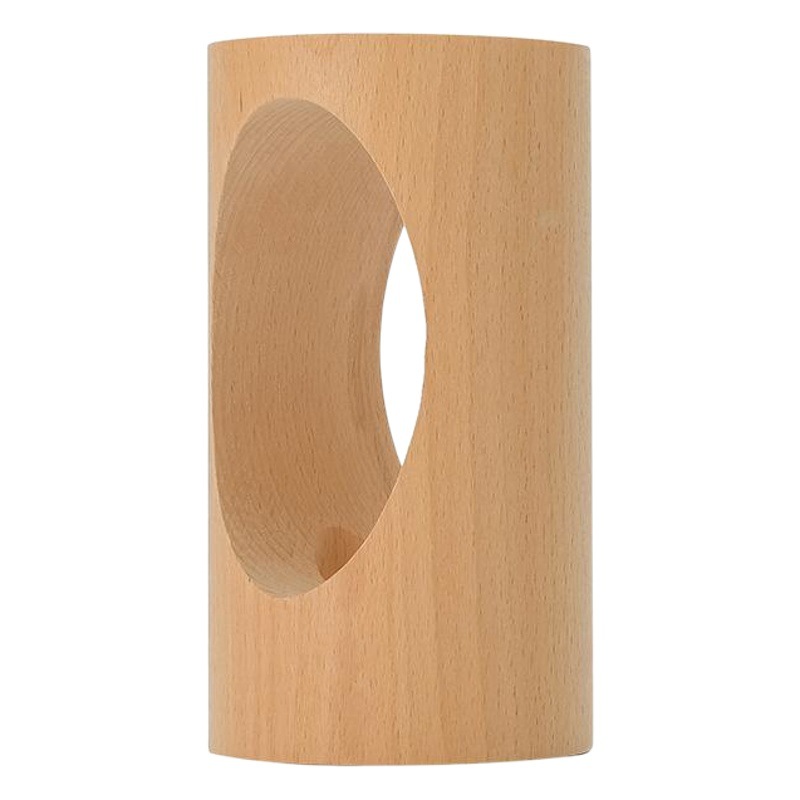 Transfronteriza Amazon inteligente de madera maciza LED luz de la noche regalo creativo nuevo japonés exótico USB lámpara de mesa regalo