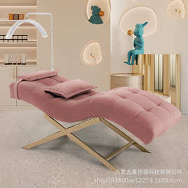 美容床美容院专用Spa按摩床美睫床face bed曲形S形睫毛床厂家