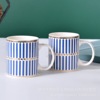Creative Personalized Ceramic Cup Activity Practical Mark Cup Jewelry Club Sales Gold Cup wholesale
