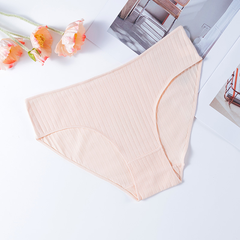 Ropa interior de mujer transfronteriza de comercio exterior al por mayor ropa interior de mujer simple algodón puro transpirable imitación sin costuras ropa interior deportiva women pant