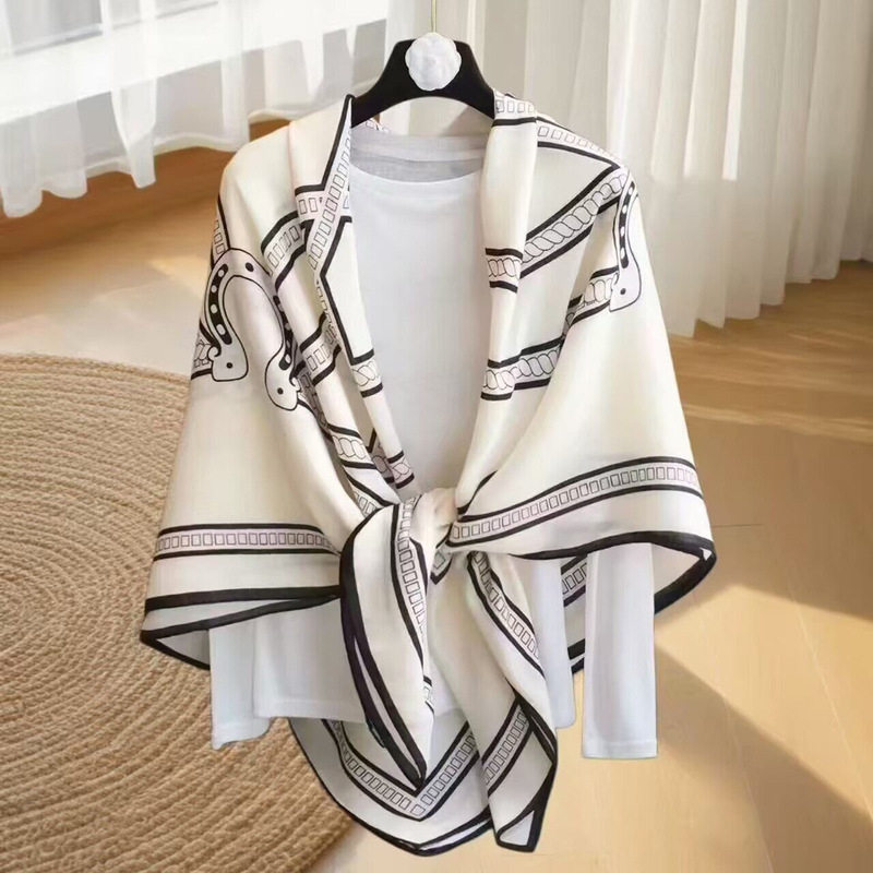 2026 New High-End Ethnic Style Large Scarf for Women, Summer Sun Protection Shawl, Air-Conditioned Room Silk Scarf, Beach Scarf 2026 New High-End Ethnic Style Large Scarf for Women, Summer Sun Protection Shawl, Air-Conditioned Room Silk Scarf, Beach Scarf