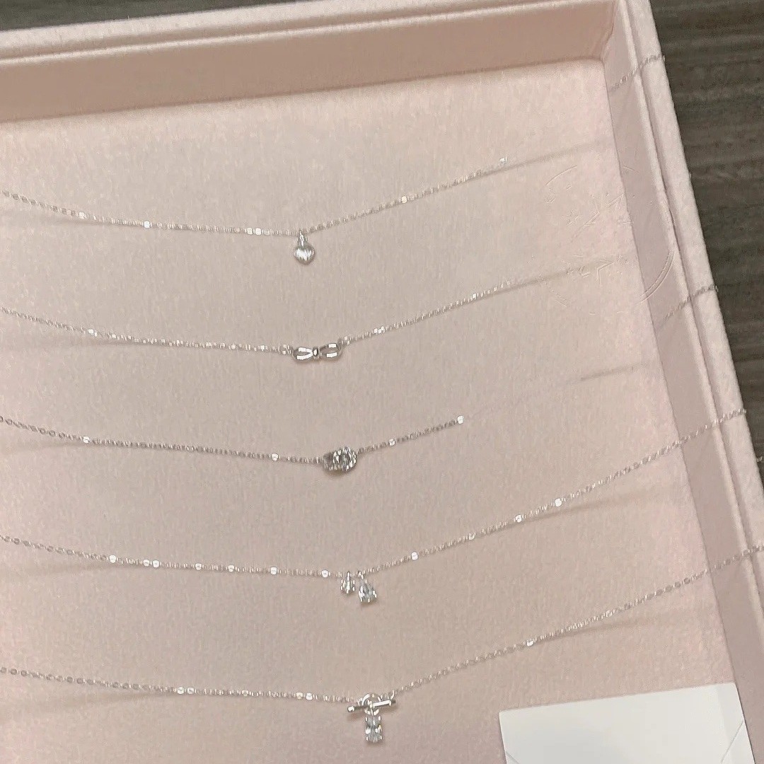 xiaohongshu new sterling silver pearl necklace women‘s non-fading special-interest design light luxury high-grade silver accessories clavicle chain