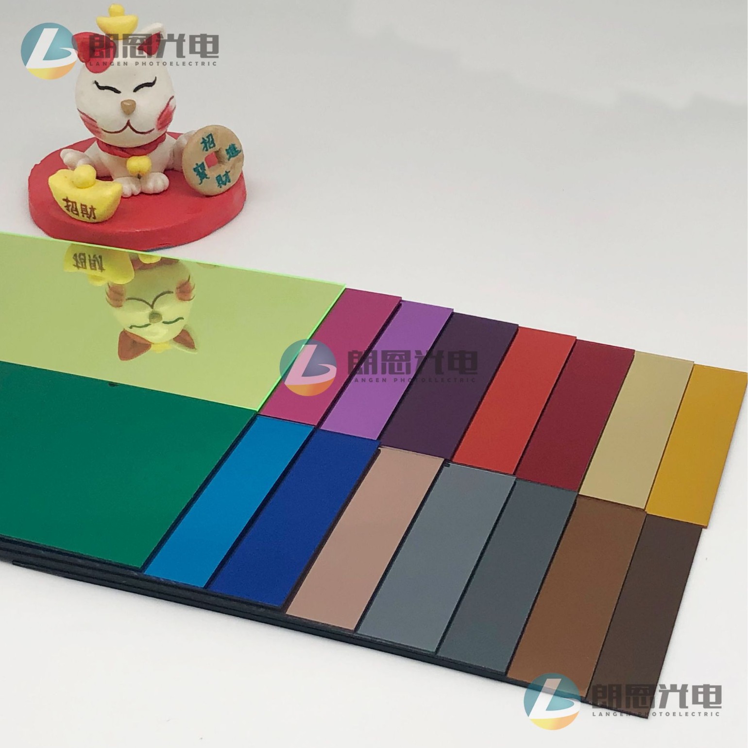 亚克力镜面板工厂电镀有机玻璃彩色亚克力板金镜银镜子装饰