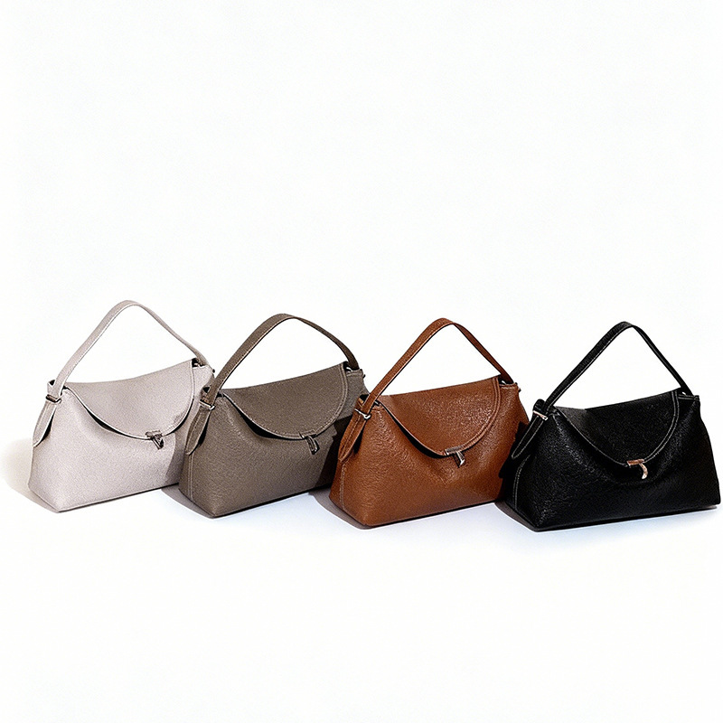 Hong Kong Fon&Ck Niche 2025 Model Crossbody Handbag Versatile Fashion Large Capacity High-End Shoulder Bag Commuter Bag