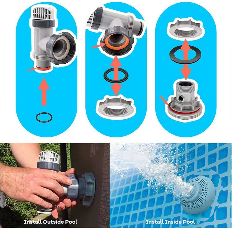 Accesorios de anillo de sello de repuesto Intex 25076RP