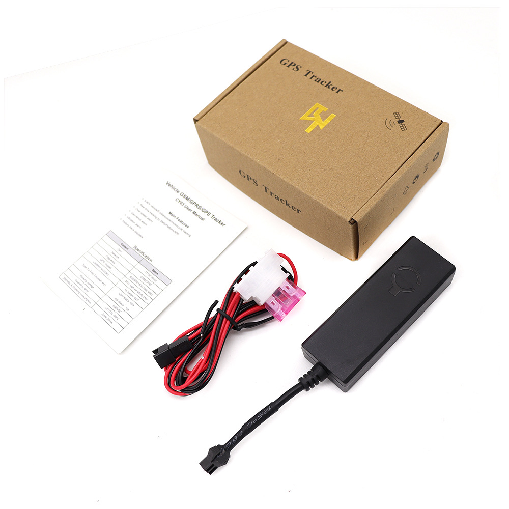 TrackTok Cross-border Spanish English Global GPS Locator 9-90V Motorcycle Vehicle Anti-theft APP Supervision