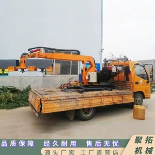 聚拓车载式绿篱修剪机  柴油动力高速公路绿化护坡修剪车