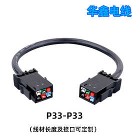 蚂蚁T21冷风电源线P33转P33安德森插头线无氧纯铜大功率高压