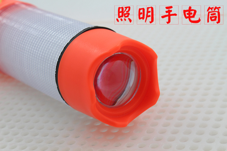 Car safety hammer car multifunctional first aid strong flash flashlight car emergency escape fire hammer window breaker