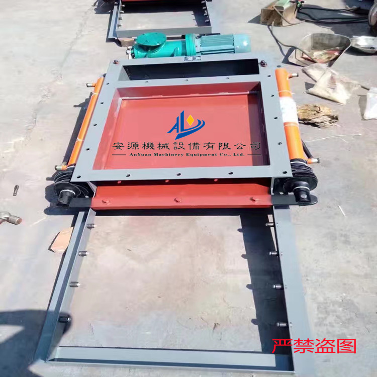 电液动平板闸门 安源牌平板闸门工厂直销 电液动双杠插板阀