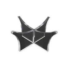 mm透明亚克力圆形圆盘片 圆环蛋糕底托甜点托盘手办底座DIY